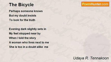 Udaya R. Tennakoon - The Bicycle