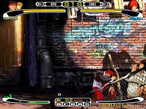 Capcom vs. SNK: Millennium Fight 2000 online multiplayer - naomi