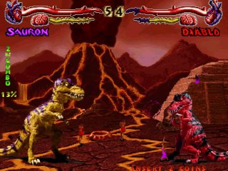 Primal Rage online multiplayer - arcade