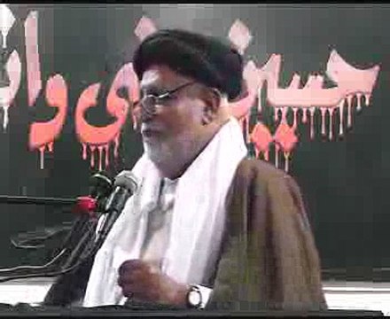Allama Malik Ejaz Hussain Najfi majlis 3 muharam 1435 hijri at Sargodha