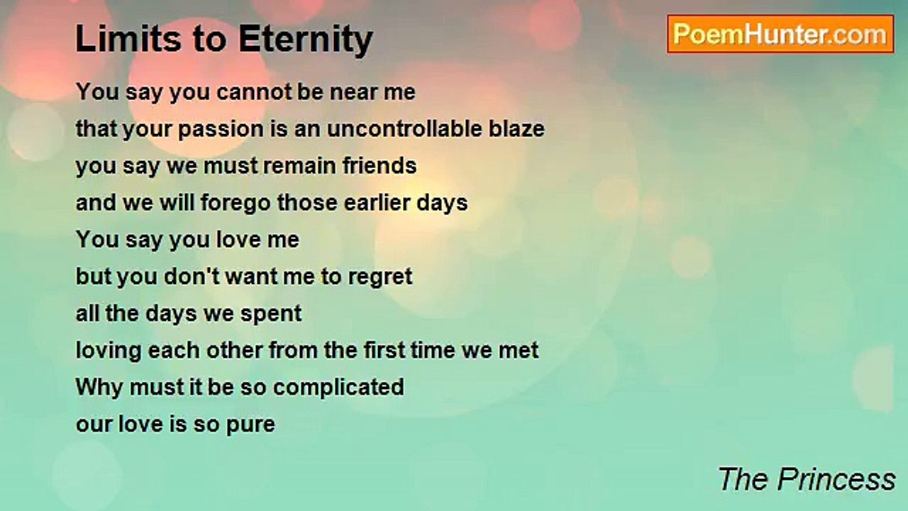 The Princess is - Limits to Eternity