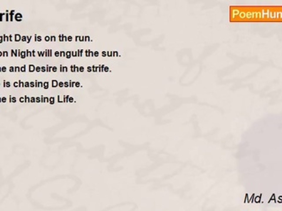 Md. Asadullah - Strife