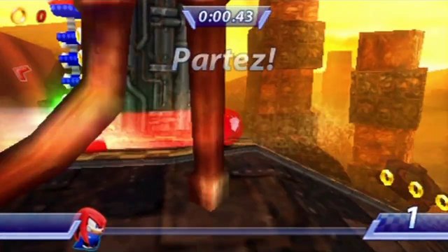 Sonic Rivals - Knuckles : Zone Death Yard Acte 2