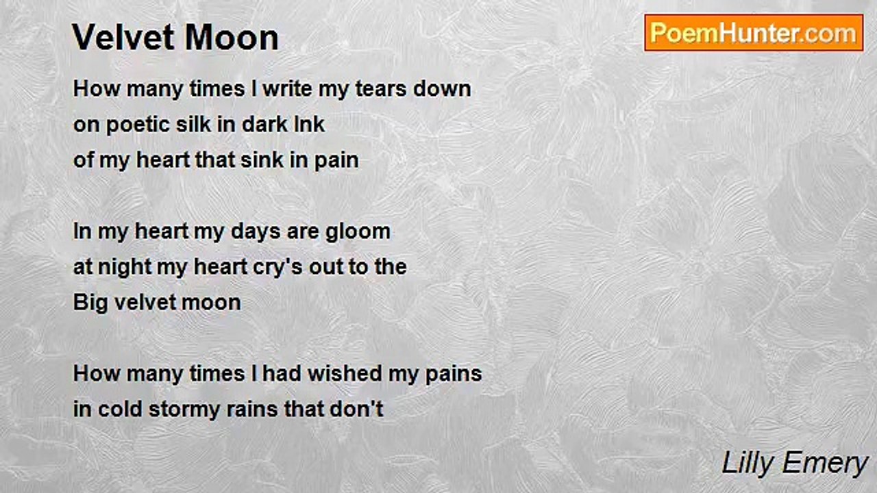 Poetic Lilly Emery - Velvet Moon
