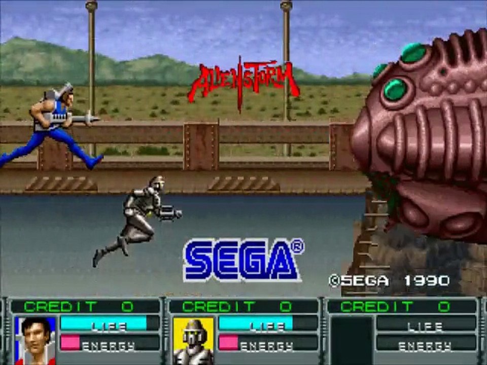 Alien Storm online multiplayer - arcade