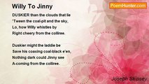Joseph Skipsey - Willy To Jinny