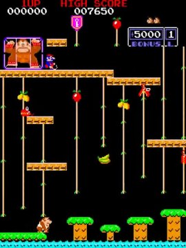 Donkey Kong Junior online multiplayer - arcade