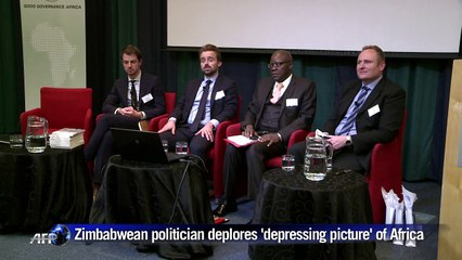 Zimbabwean politician deplores "depressing picture" of Africa