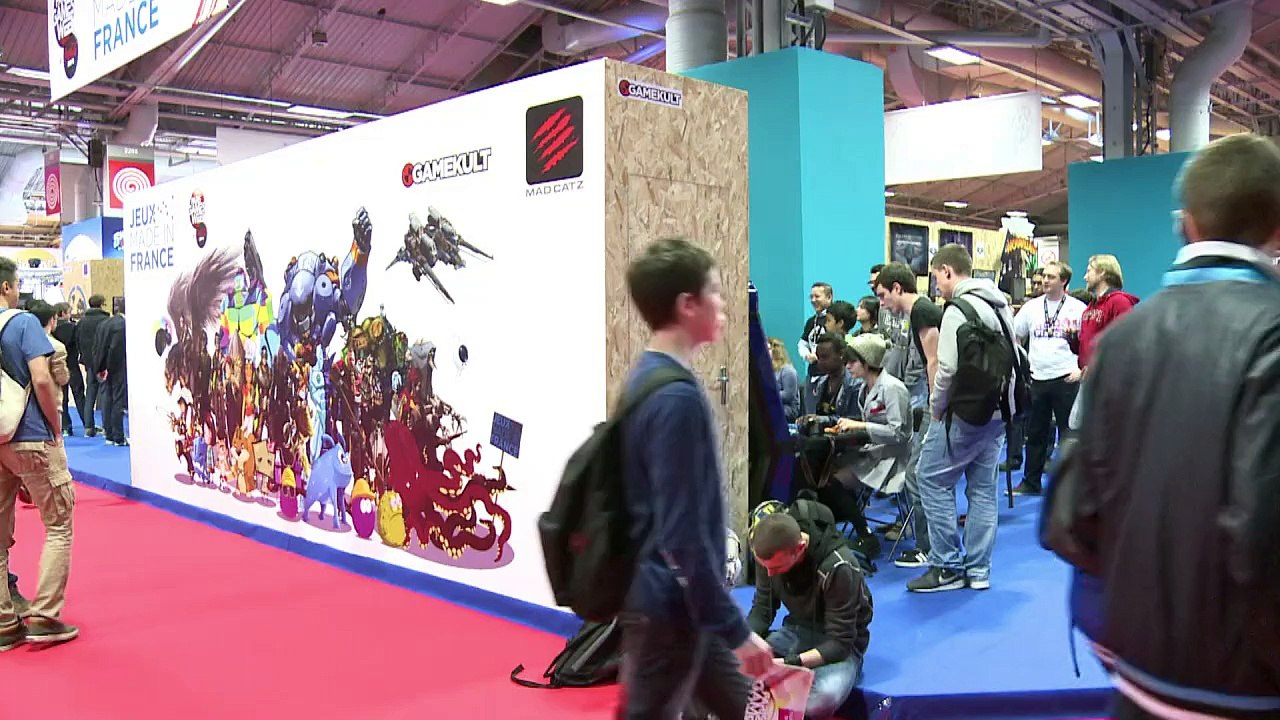 Les fans de jeux vidéo réunis au salon Paris Ga...