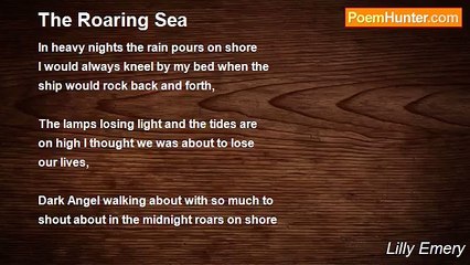Poetic Lilly Emery - The Roaring Sea