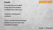 Scott J. Shepard - Caste