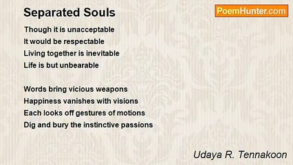 Udaya R. Tennakoon - Separated Souls
