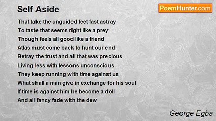 George Egba - Self Aside