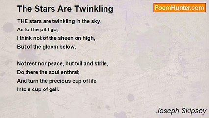 Joseph Skipsey - The Stars Are Twinkling