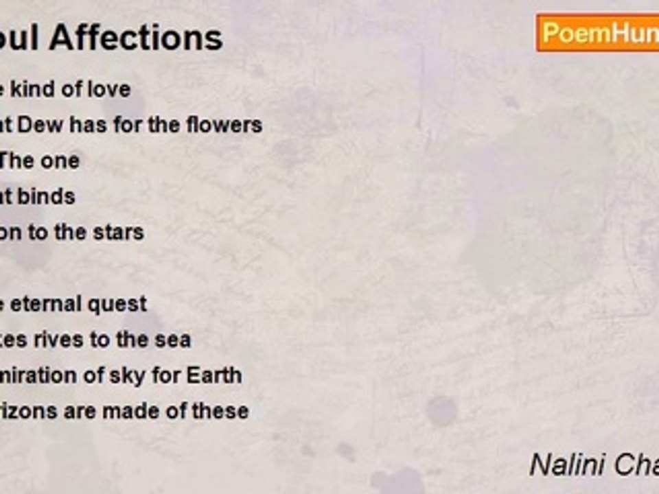 Nalini Jyotsana Chaturvedi - Soul Affections