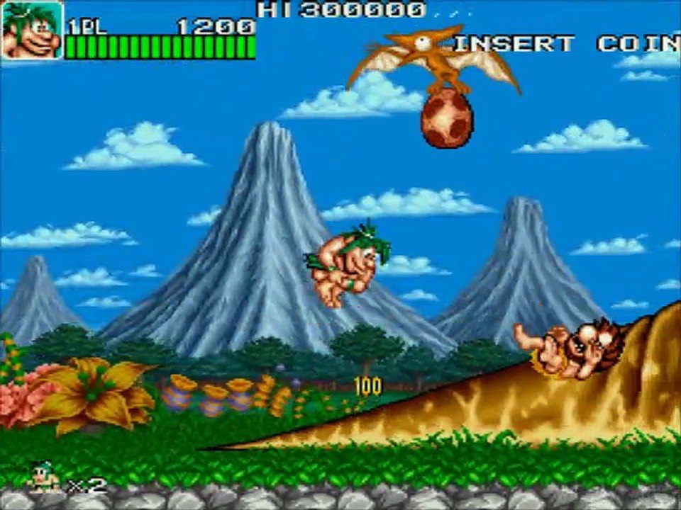 Joe & Mac : Caveman Ninja online multiplayer - arcade