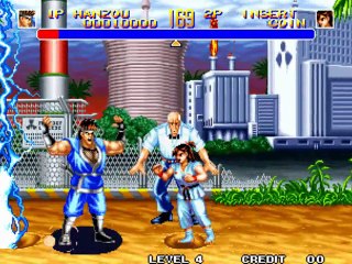 World Heroes 2 online multiplayer - neo-geo