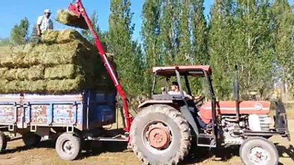 Bu Balya Yükleme Makınesi Bir Harika - Tarım Günlükleri