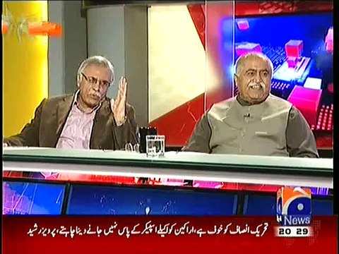 Imran Khan's Lawyer Made Hamid Mir Speechless