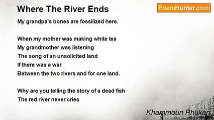 Khammoun Phukan - Where The River Ends