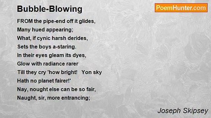 Joseph Skipsey - Bubble-Blowing