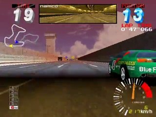 Ridge Racer 2 online multiplayer - arcade