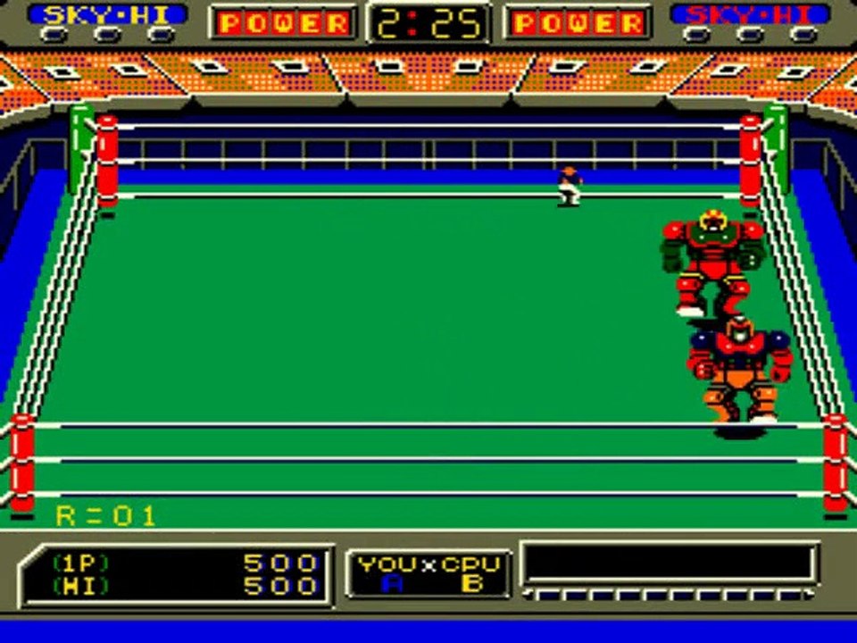 Robo Wres 2001 online multiplayer - arcade