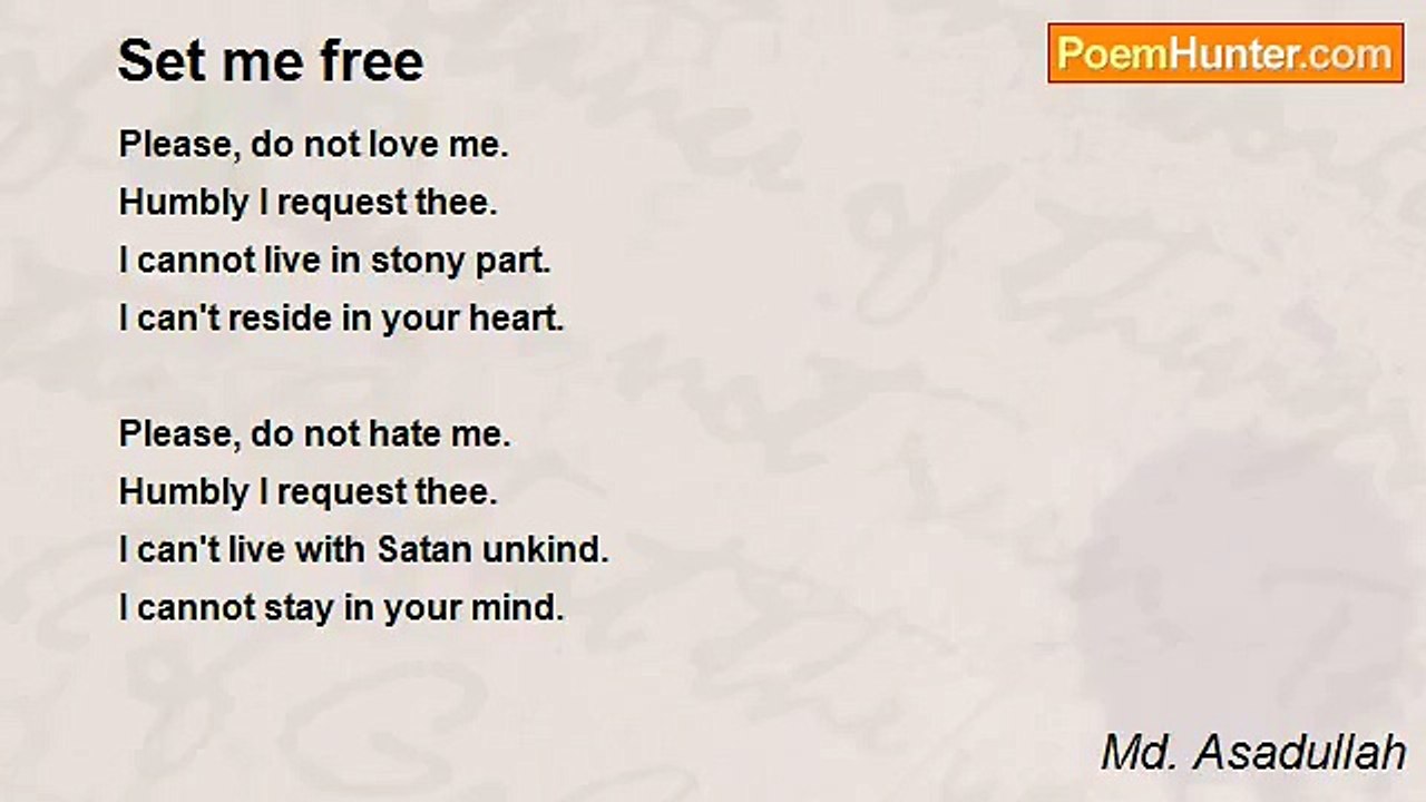 Md. Asadullah - Set me free