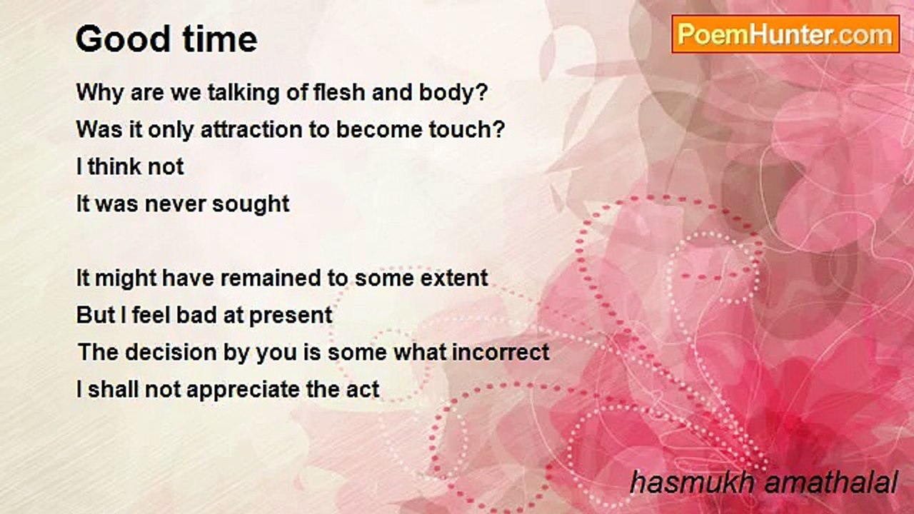 hasmukh amathalal - Good time