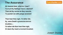 Joseph Skipsey - The Assurance