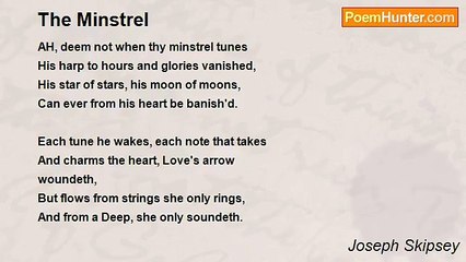 Joseph Skipsey - The Minstrel