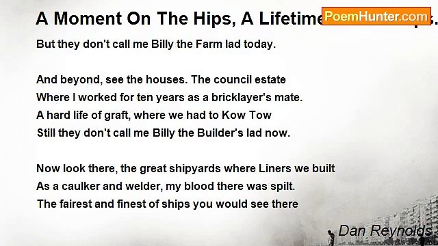 Dan Reynolds - A Moment On The Hips, A Lifetime On The Lips.