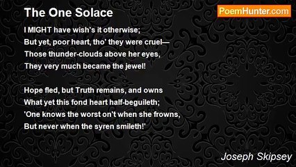 Joseph Skipsey - The One Solace