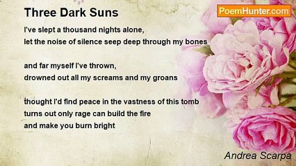 Andrea Scarpa - Three Dark Suns