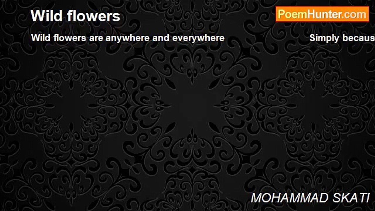 MOHAMMAD SKATI - Wild flowers