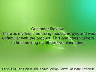 Cowboy Comb Mustache Wax