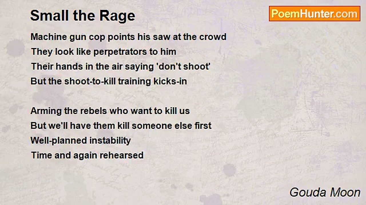 Gouda Moon - Small the Rage