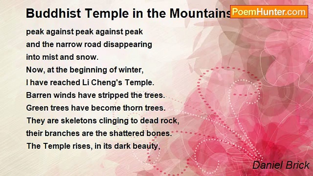 Daniel Brick - Buddhist Temple in the Mountains