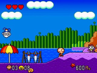 Super Genjin 2 online multiplayer - snes