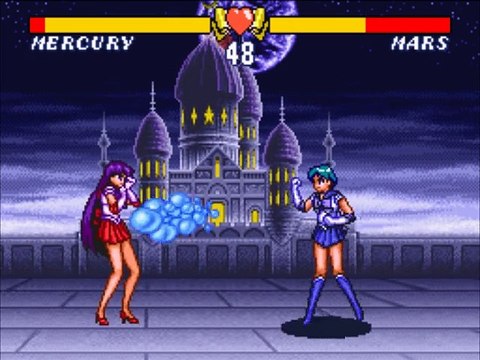 Bishoujo Senshi Sailormoon S: Jougai Rantou! Shuyaku Soudatsusen online multiplayer - snes