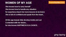 ging taping - Women of my Age