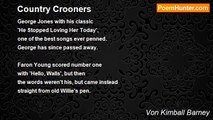 Kim Barney - Country Crooners