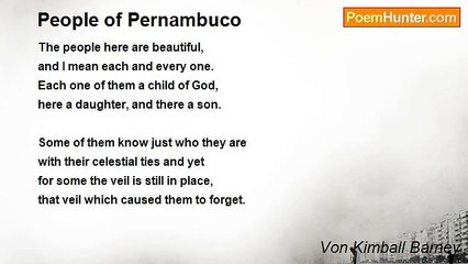 Kim Barney - People of Pernambuco