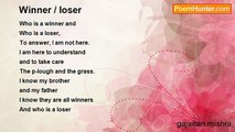 gajanan mishra - Winner / loser