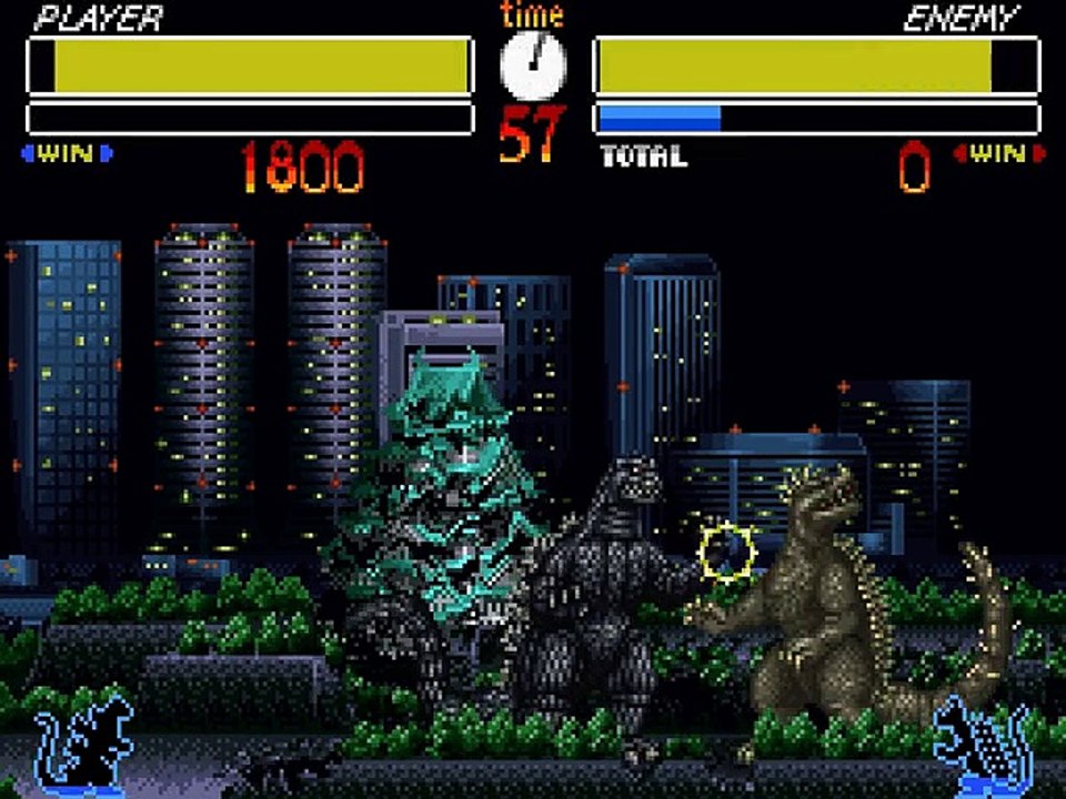 Godzilla: Kaijuu Daikessen online multiplayer - snes