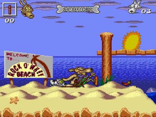 Rocko's Modern Life - Spunky's Dangerous Day online multiplayer - snes