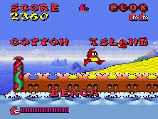 Plok! online multiplayer - snes