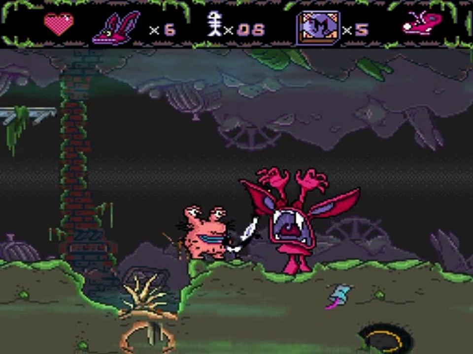AAAHH!!! Real Monsters online multiplayer - snes