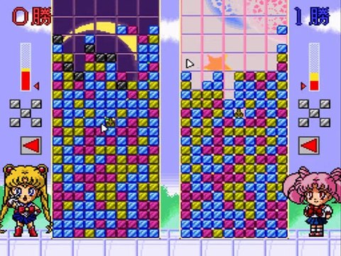 Bishoujo Senshi Sailormoon S : Kondo wa Puzzle de Oshioki yo! online multiplayer - snes