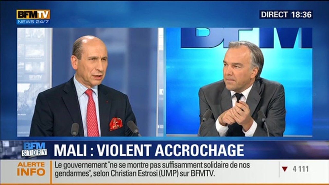 BFM Story: Mali: un violent accrochage entre l'Armée française et l'Aqmi dans le Nord - 29/10